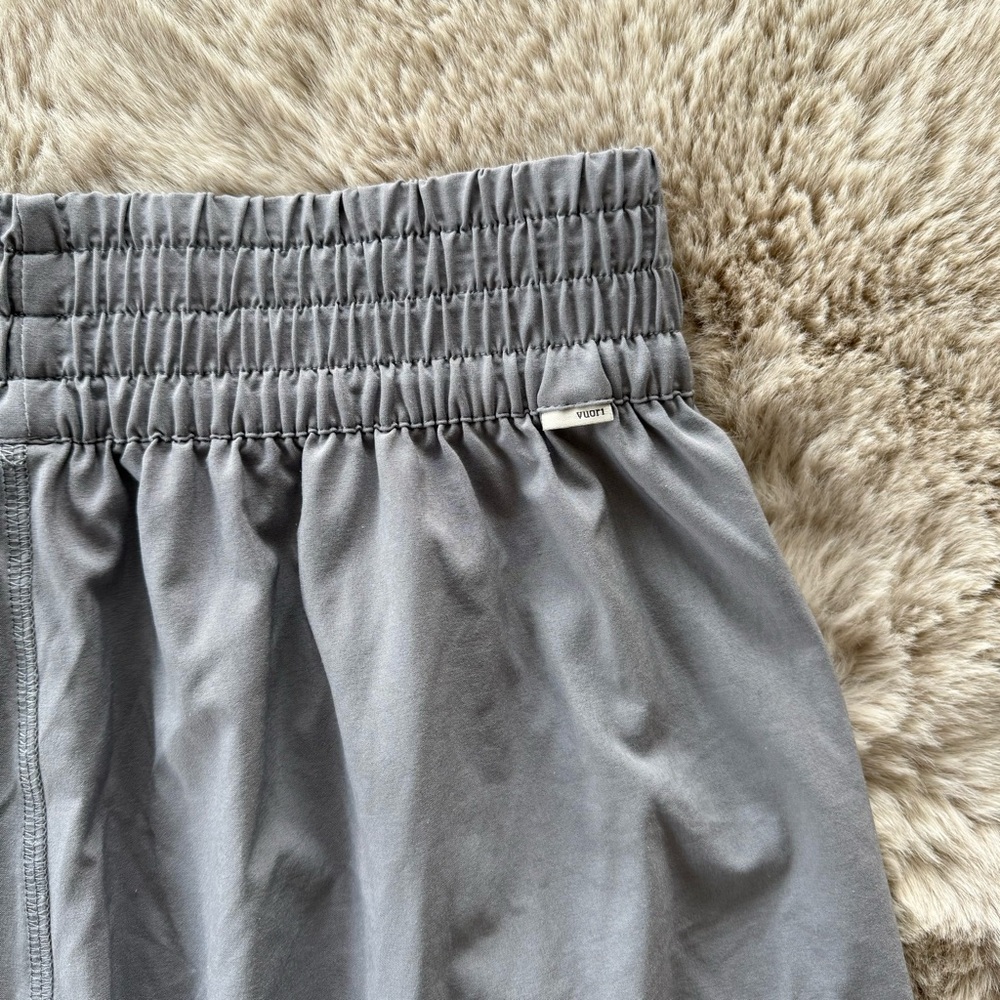 Vuori Athletic Shorts in Light Gray - Picture 3 of 6